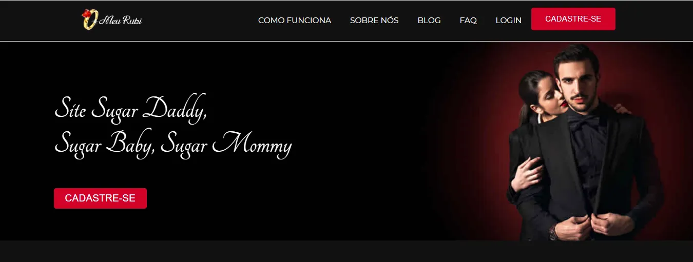 Uma imagem de capa do blog Bebaby.app comparando três tipos de relacionamentos Sugar: NSA (com foco no momento livre), Mentoria (com foco no crescimento profissional) e Romance (com foco na conexão emocional). Inclui ícones, breves descrições e o selo de 'Relacionamentos Transparentes' validado pelo Portal AZ.